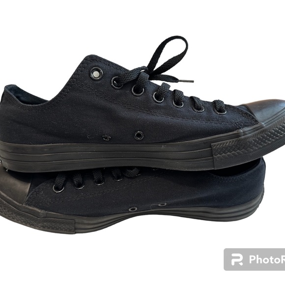 Converse Chuck Taylor black All Star low top sneaker - Picture 7 of 8